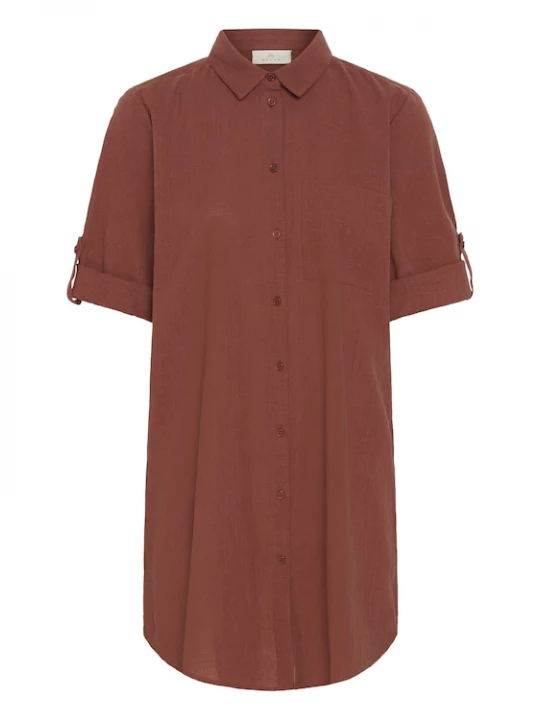 Foto van product Kaffe Blouse roestbruin