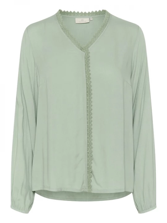 Foto van product Kaffe Blouse 'Tammie' pastelgroen