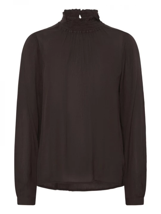 Foto van product Kaffe Blouse 'Trine' donkerbruin