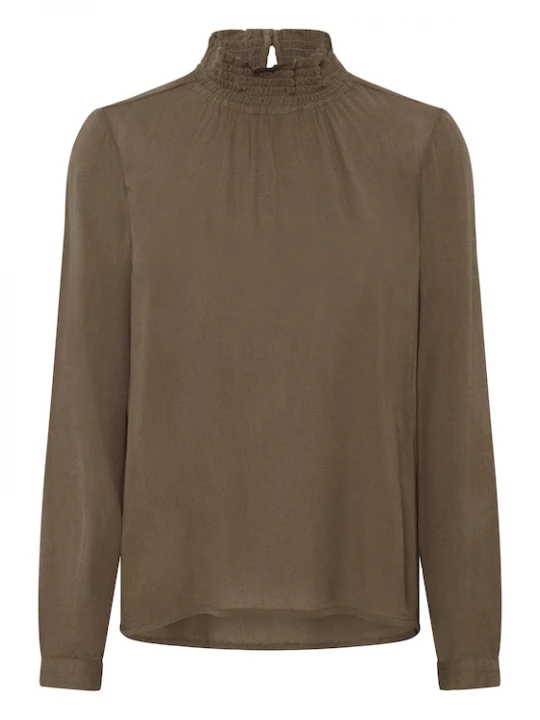 Foto van product Kaffe Blouse 'Trine' sepia