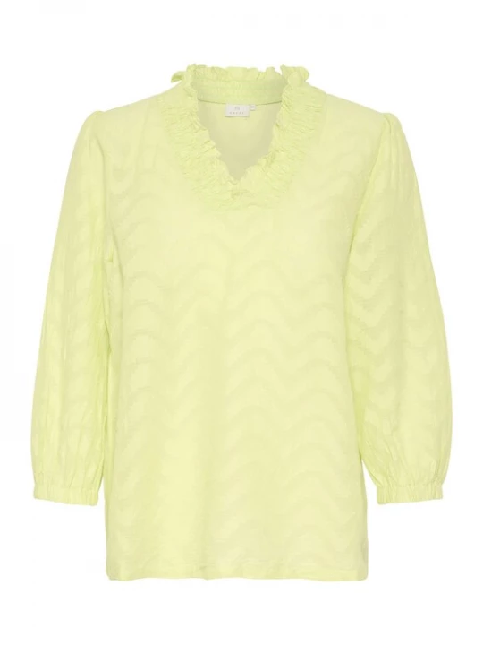 Foto van product Kaffe Blouse 'Victoria' lichtgroen