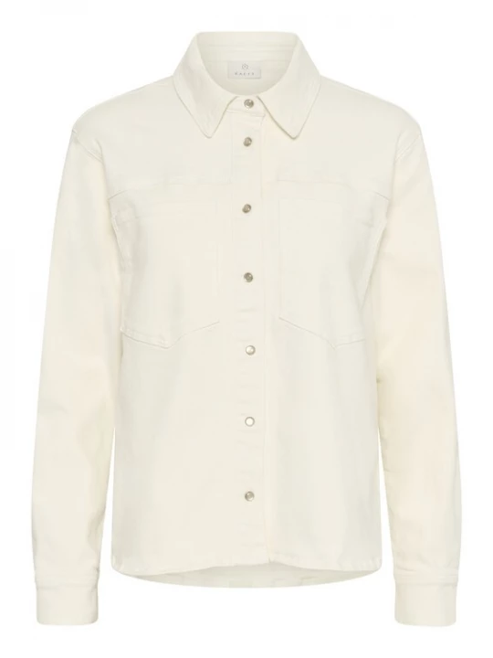 Foto van product Kaffe Blouse 'Whitney' white denim