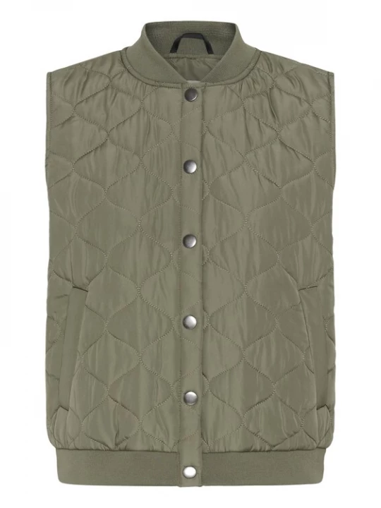 Foto van product Kaffe Bodywarmer 'KAqiana' riet