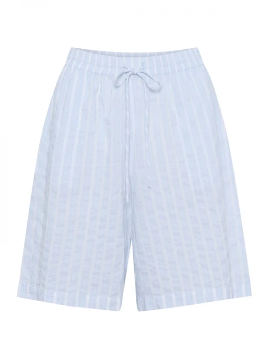 Foto van product Kaffe Broek 'Sara' lichtblauw / wit