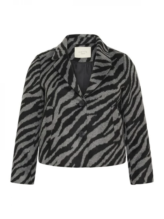 Foto van product KAFFE CURVE Blazers 'Tori' grijs / zwart