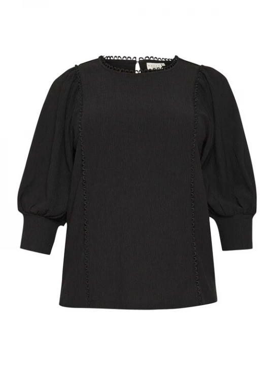 Foto van product KAFFE CURVE Blouse 'Alvina' zwart