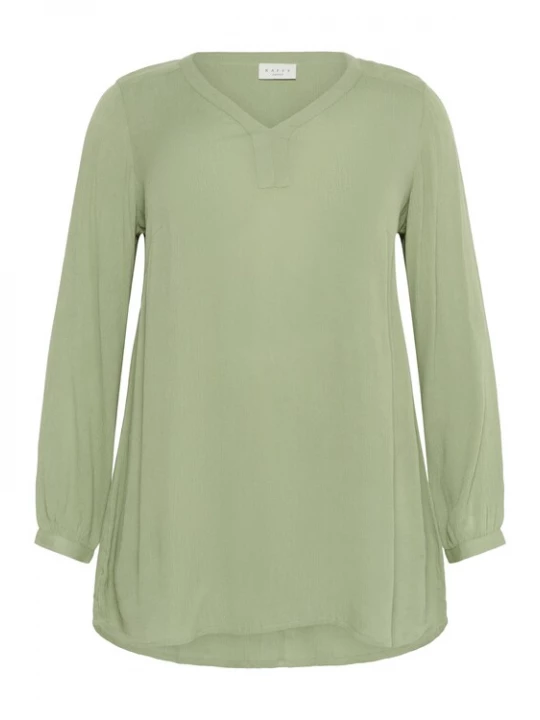 Foto van product KAFFE CURVE Blouse 'Ami' kiwi