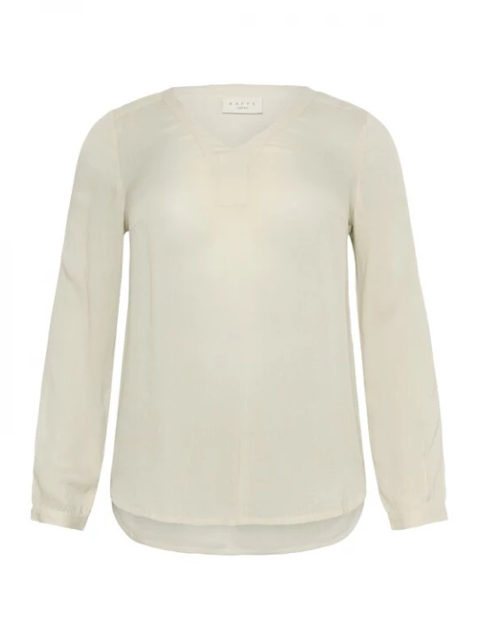 Foto van product KAFFE CURVE Blouse 'Ami' offwhite