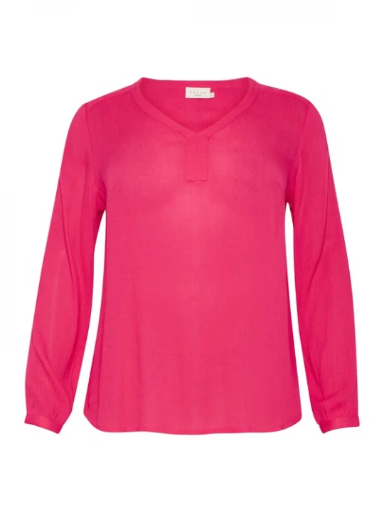 Foto van product KAFFE CURVE Blouse 'Ami' pink