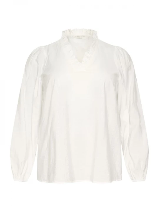 Foto van product KAFFE CURVE Blouse 'Anni' wit