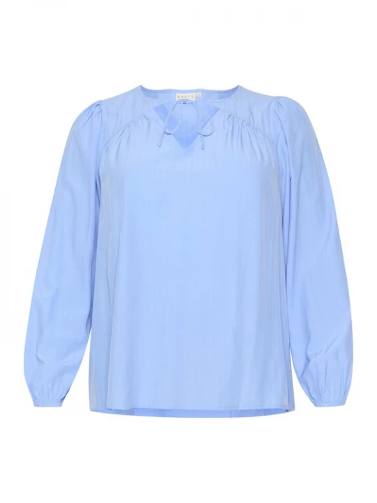 Foto van product KAFFE CURVE Blouse 'Berla' blauw