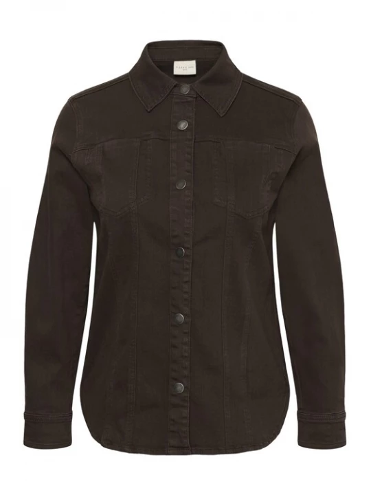 Foto van product KAFFE CURVE Blouse 'Bree' mokka