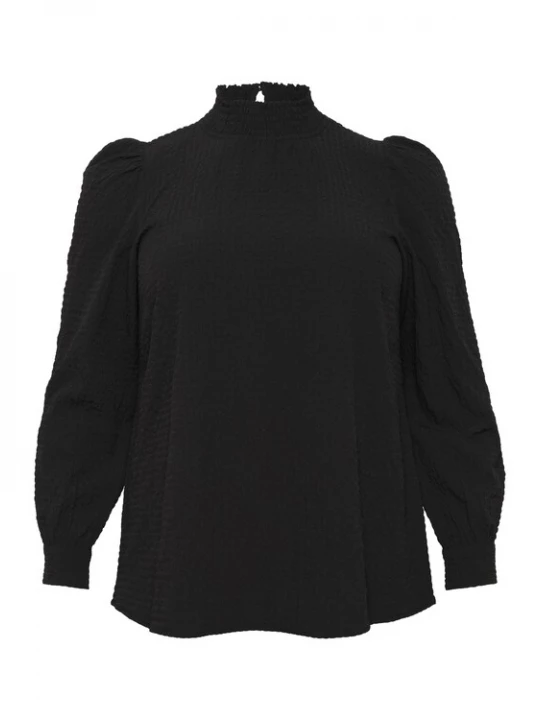 Foto van product KAFFE CURVE Blouse 'Ditta' zwart