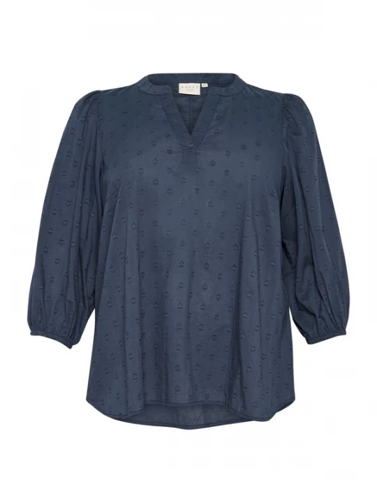Foto van product KAFFE CURVE Blouse 'Jolana' navy