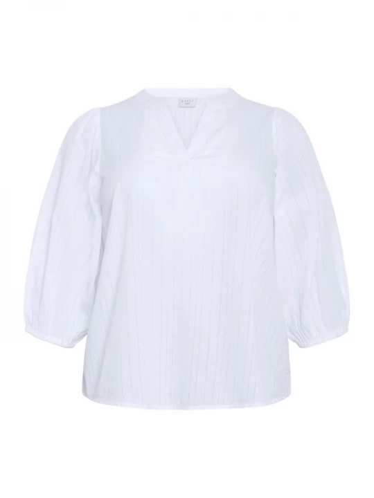 Foto van product KAFFE CURVE Blouse 'Jolisa' wit