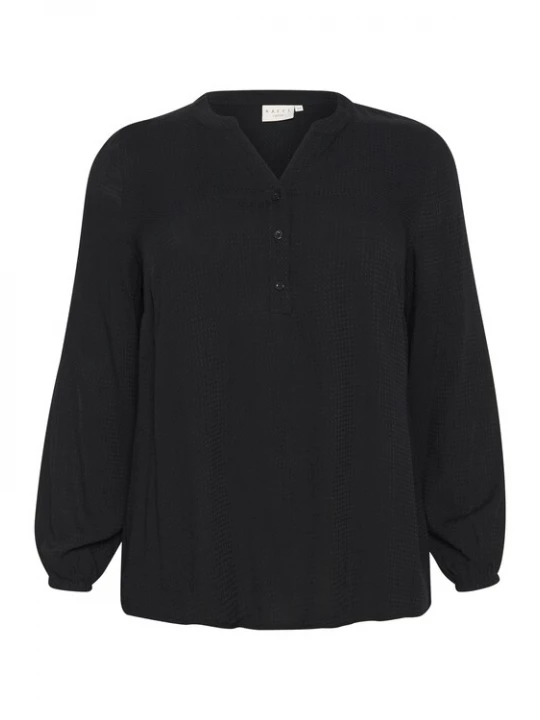 Foto van product KAFFE CURVE Blouse 'KC Mahlena' zwart
