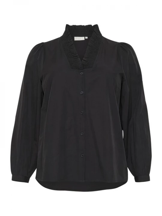 Foto van product KAFFE CURVE Blouse 'KC Mai' zwart