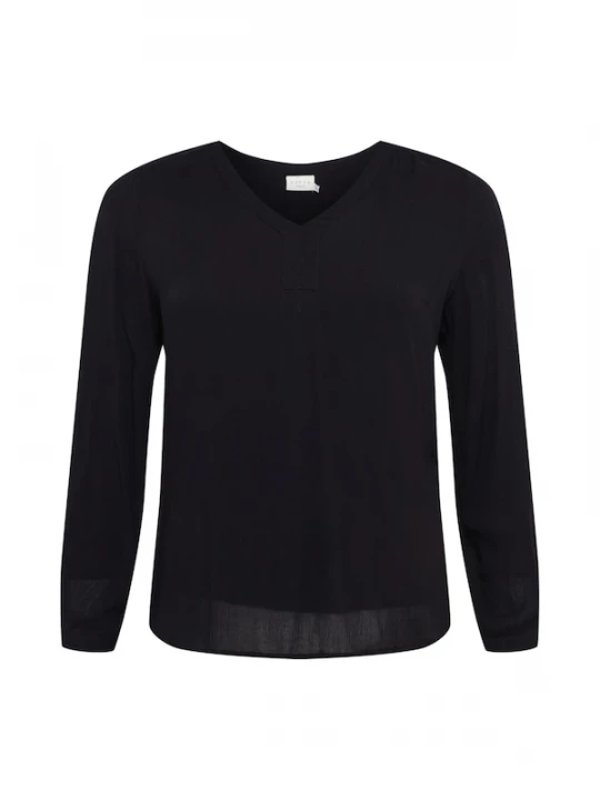 Foto van product KAFFE CURVE Blouse 'KCami' zwart