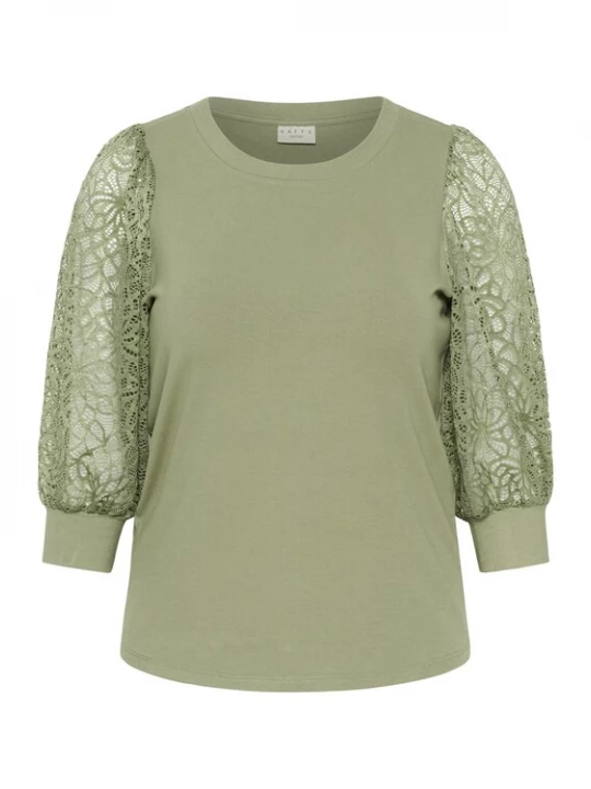 Foto van product KAFFE CURVE Blouse 'KCbella' appel