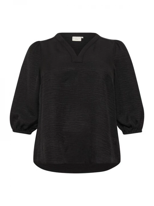 Foto van product KAFFE CURVE Blouse 'KCEllinor' zwart