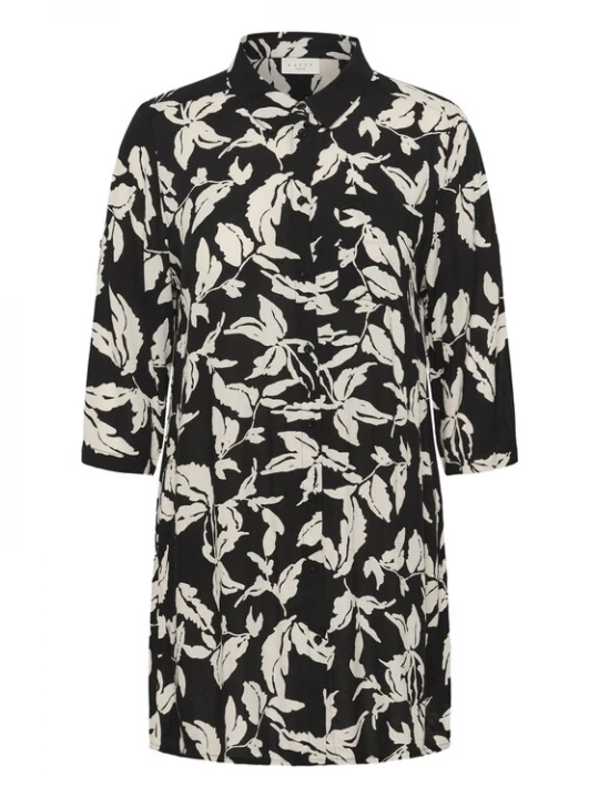 Foto van product KAFFE CURVE Blouse 'KChilda Ami' beige / zwart