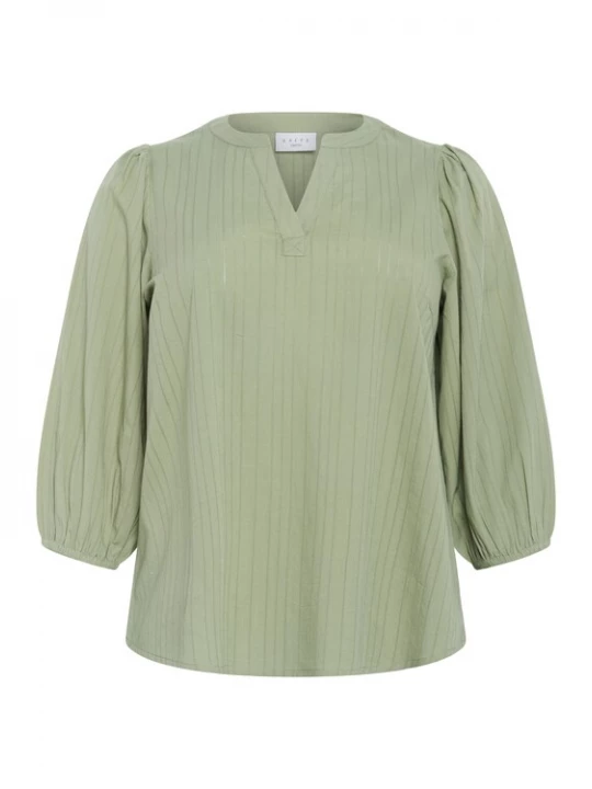 Foto van product KAFFE CURVE Blouse 'KCJolisa' kiwi