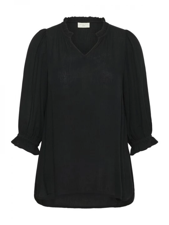 Foto van product KAFFE CURVE Blouse 'KCKiv' zwart