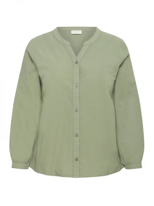 Foto van product KAFFE CURVE Blouse 'KCNana' kiwi