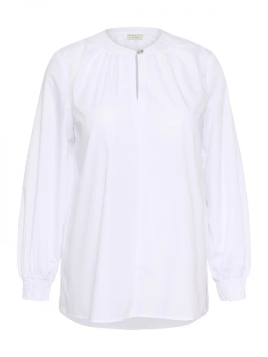 Foto van product KAFFE CURVE Blouse 'KCnoelle' wit