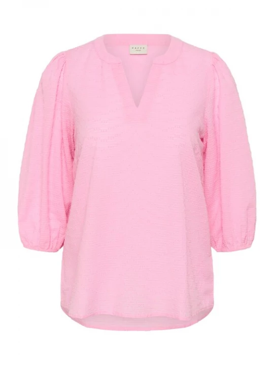 Foto van product KAFFE CURVE Blouse 'KCPenelopia' lichtroze