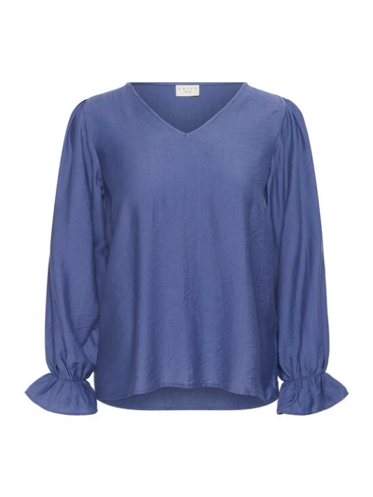Foto van product KAFFE CURVE Blouse 'KCRya ' saffier