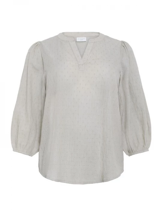 Foto van product KAFFE CURVE Blouse 'KCSilla' grijs