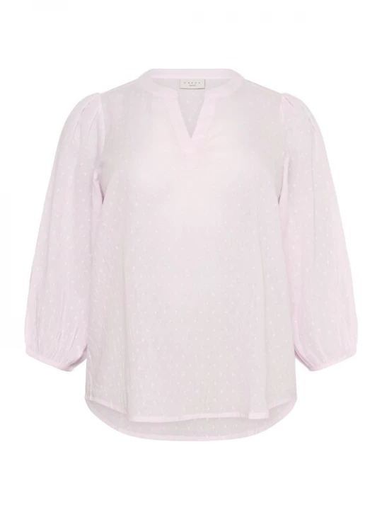 Foto van product KAFFE CURVE Blouse 'KCSilla' rosa