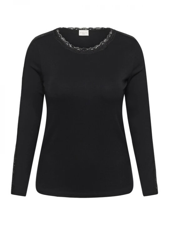 Foto van product KAFFE CURVE Blouse 'KCtinna' zwart