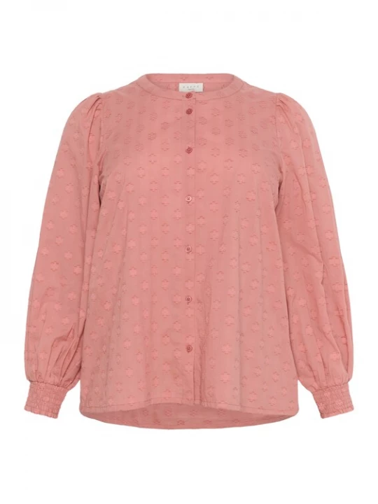 Foto van product KAFFE CURVE Blouse 'Loulou' lichtroze