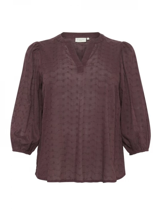Foto van product KAFFE CURVE Blouse 'Maia' mokka
