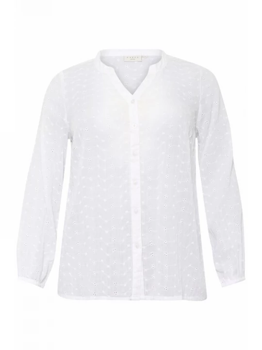 Foto van product KAFFE CURVE Blouse 'Maia' offwhite