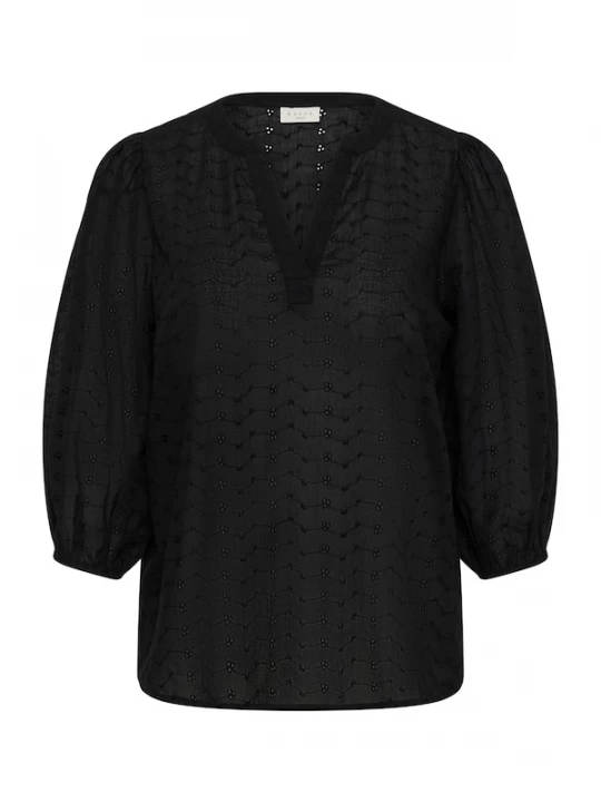 Foto van product KAFFE CURVE Blouse 'Maia' zwart