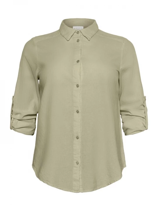 Foto van product KAFFE CURVE Blouse 'Nana' pastelgroen