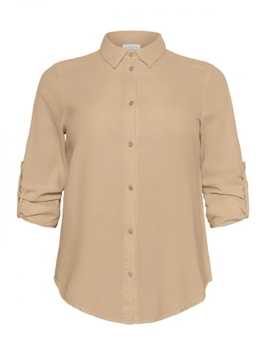 Foto van product KAFFE CURVE Blouse 'Nana' sand