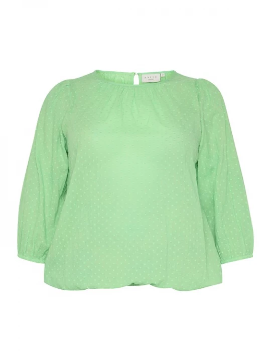 Foto van product KAFFE CURVE Blouse 'Rory' mintgroen