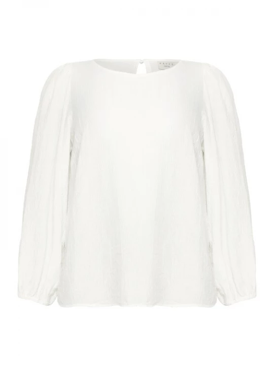 Foto van product KAFFE CURVE Blouse 'Viva' wit