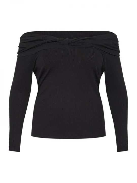 Foto van product KAFFE CURVE Blouse zwart