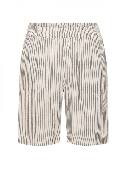 Foto van product KAFFE CURVE Broek 'KCmille' zwart / wit