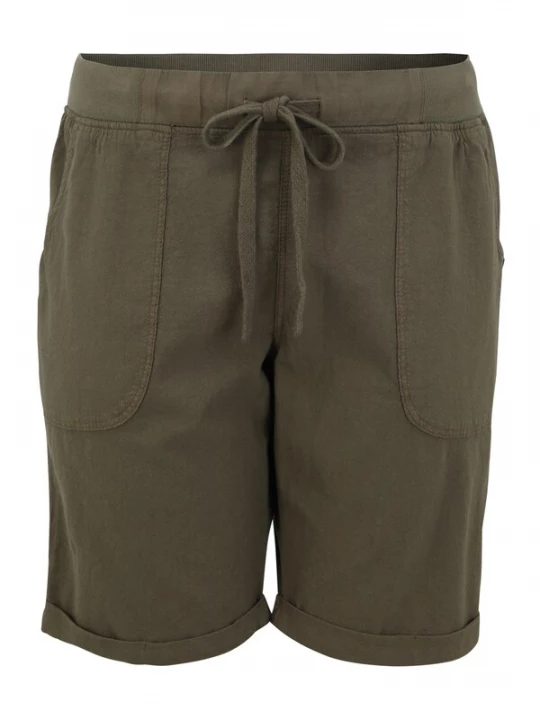 Foto van product KAFFE CURVE Broek 'KCnana' donkergroen