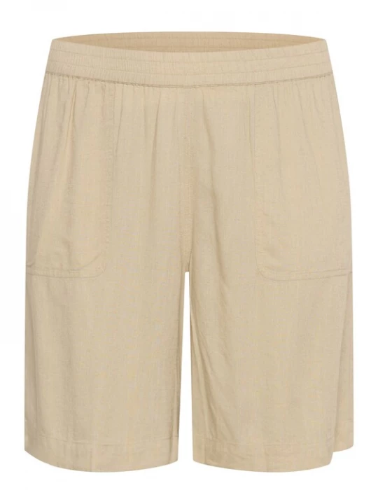 Foto van product KAFFE CURVE Broek 'Mille' beige