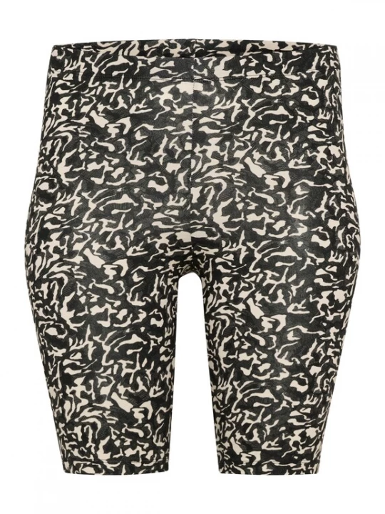 Foto van product KAFFE CURVE Leggings 'Ally' beige / zwart