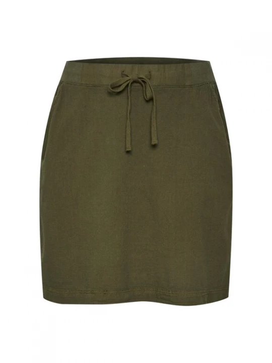 Foto van product KAFFE CURVE Rok 'Cnana' groen