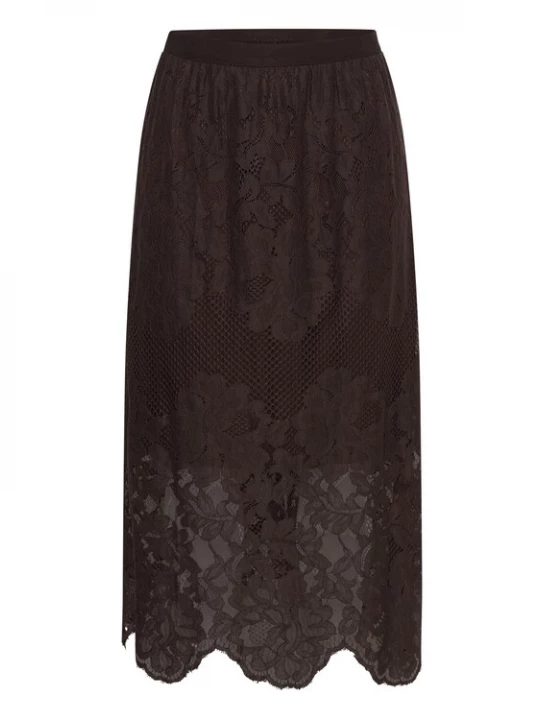 Foto van product KAFFE CURVE Rok 'KCCarley' mokka