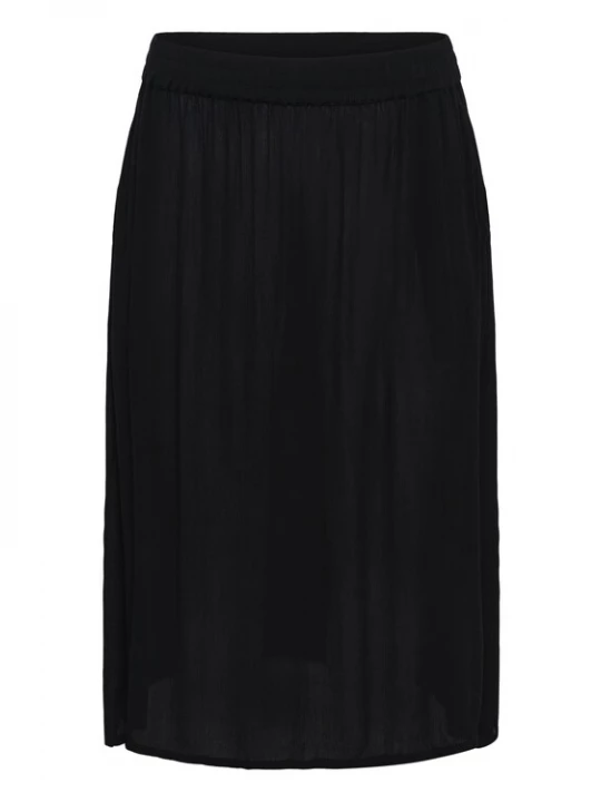 Foto van product KAFFE CURVE Rok 'KCJill' zwart